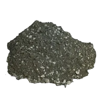 Pile of AQUASET II-GH dark gray granular absorbent and solidification agent